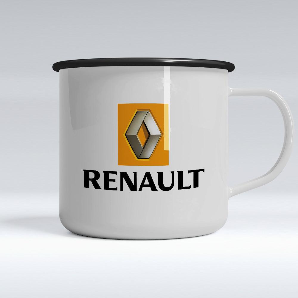 Renault Emaljekrus-Krus-Renault-Garage Culture Shop- garage - man cave - merchandise