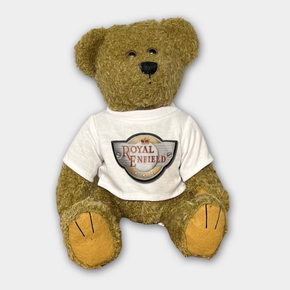 Royal Enfield Plysdyr Bamse, Teddy Bear-Bamse-Royal Enfield-Garage Culture Shop- garage - man cave - merchandise