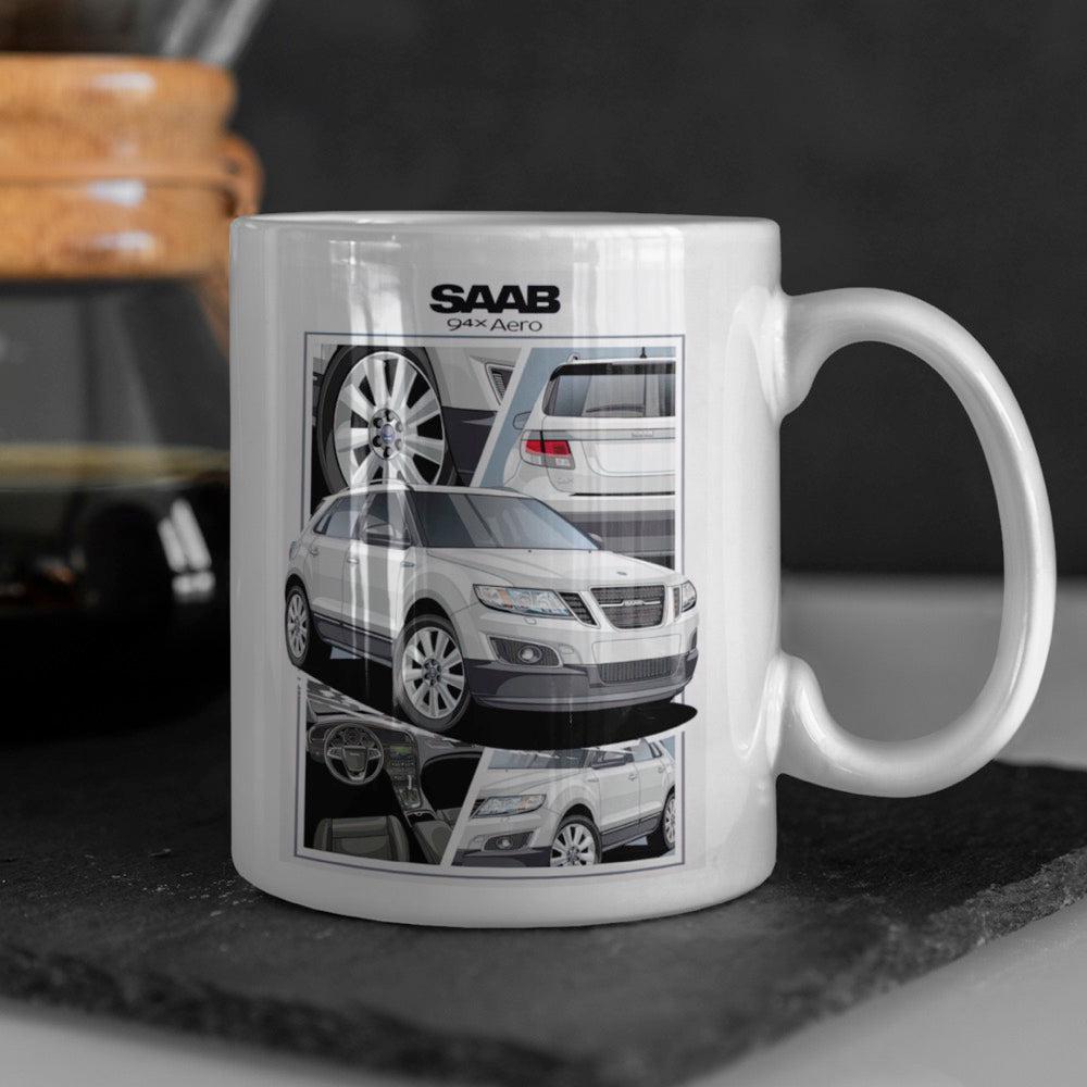 Saab 94X Aero Keramisk Krus-Krus-Saab-Garage Culture Shop- garage - man cave - merchandise