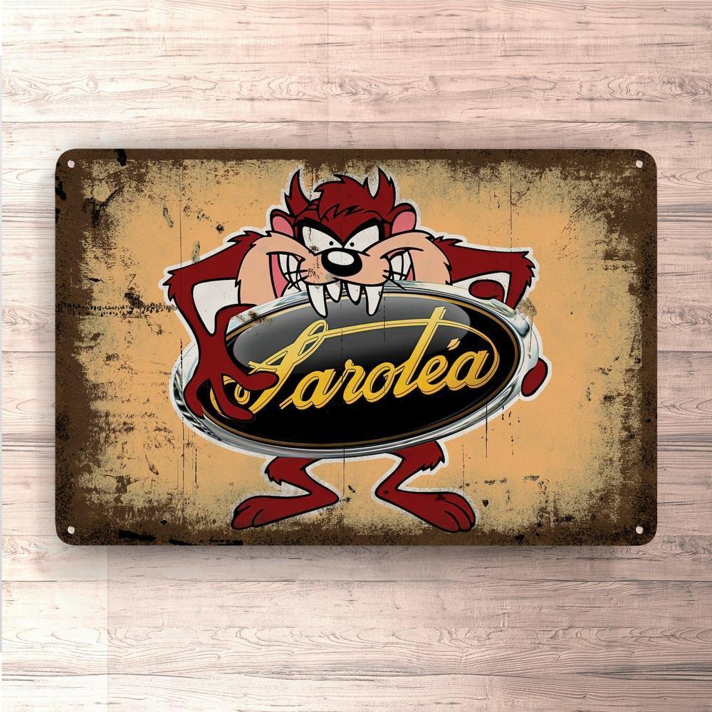 Sarolea Taz Vintage Skilte, Musemåtte, Dørmåtte-Skilte-Sarolea-Garage Culture Shop- garage - man cave - merchandise