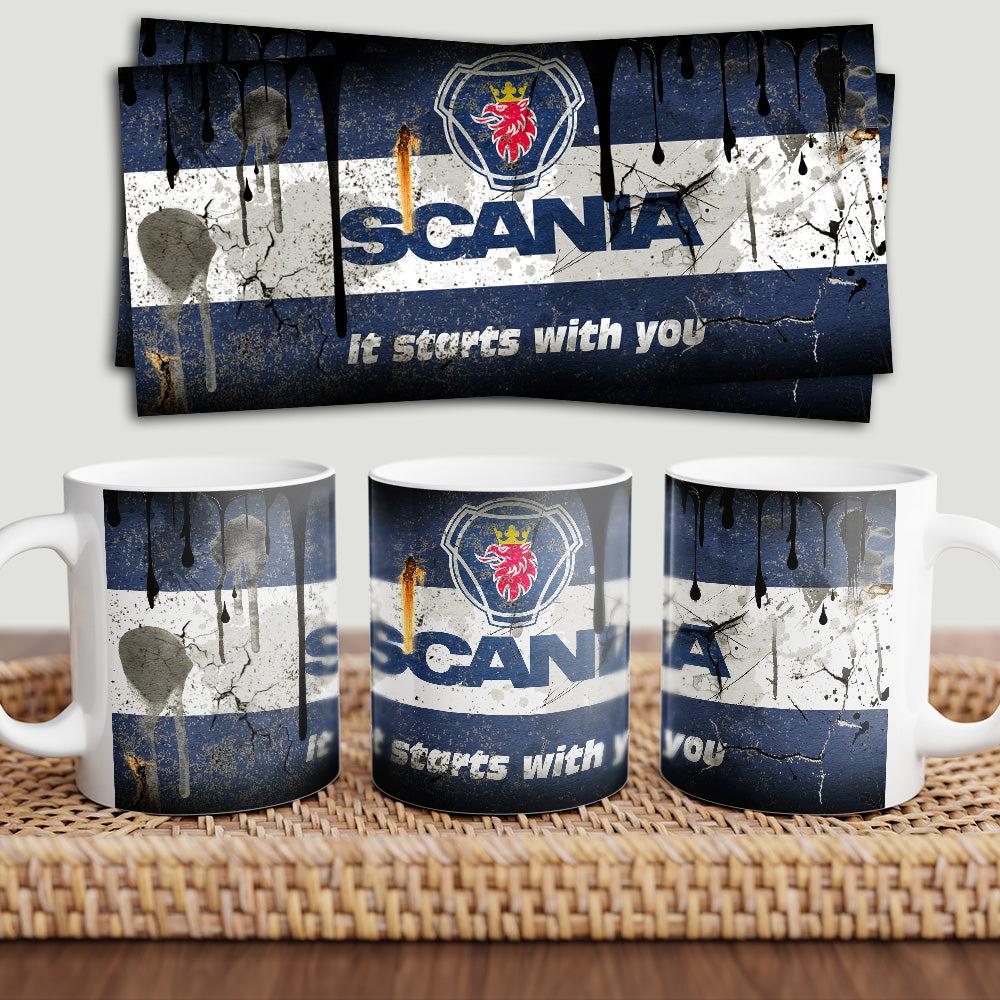 Scania Keramisk Krus-Krus-Scania-Garage Culture Shop- garage - man cave - merchandise