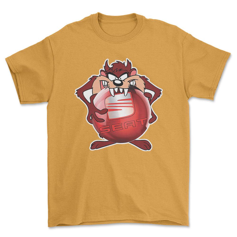 Seat TAZ Unisex T-Shirt , Bomuld-Beklædning-Seat-Garage Culture Shop- garage - man cave - merchandise