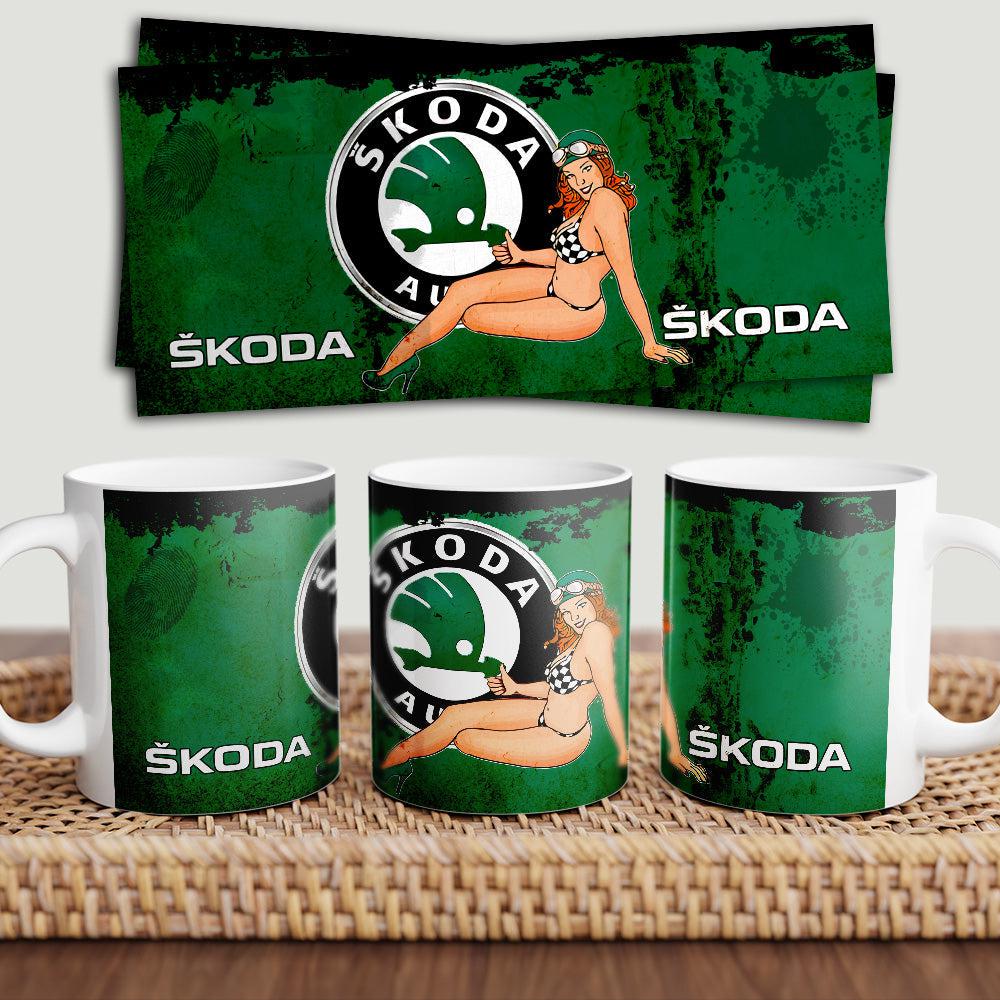 Skoda Keramisk Krus-Krus-Skoda-Garage Culture Shop- garage - man cave - merchandise
