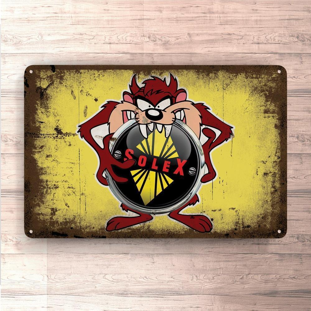 Solex Taz Vintage Skilte, Musemåtte, Dørmåtte-Skilte-Solex-Garage Culture Shop- garage - man cave - merchandise