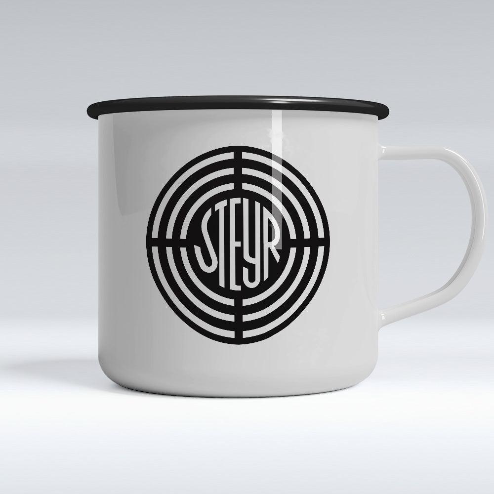 Steyr Emaljekrus-Krus-Steyr-Garage Culture Shop- garage - man cave - merchandise