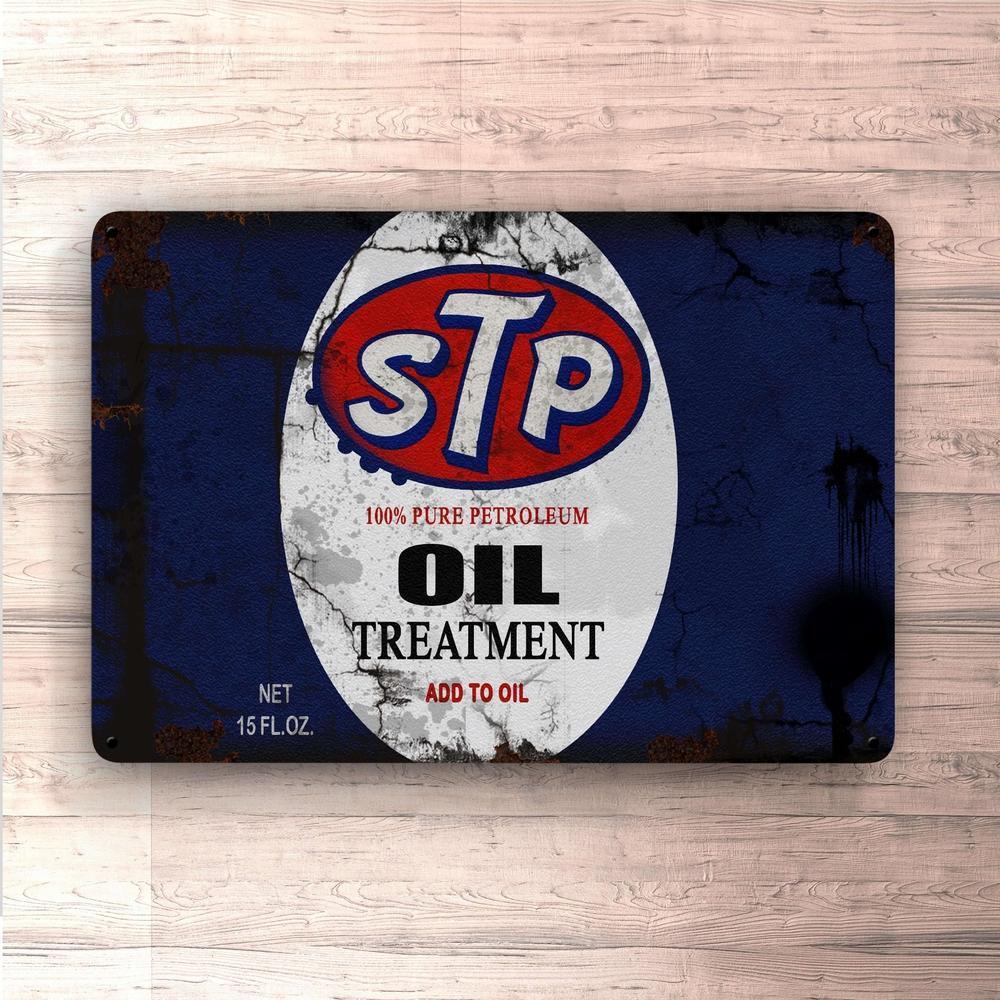 Stp Motorolie Skilte, Musemåtte, Dørmåtte-Skilte-Motoroil-Garage Culture Shop- garage - man cave - merchandise