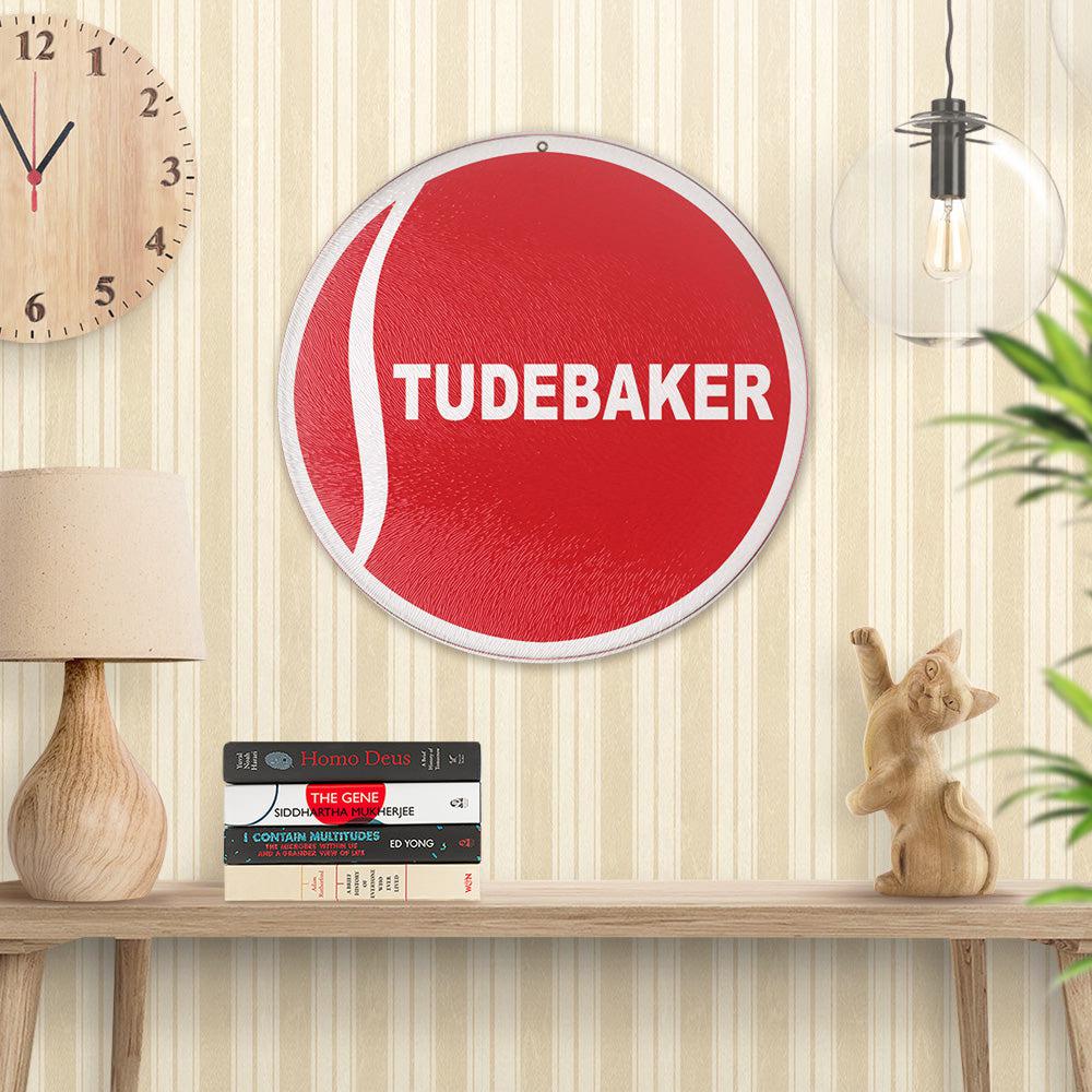Studebaker Runde Skilte , Musemåtte Rundt , Kop Underlag, Underlagssæt-Runde Skilte-Studebaker-Garage Culture Shop- garage - man cave - merchandise