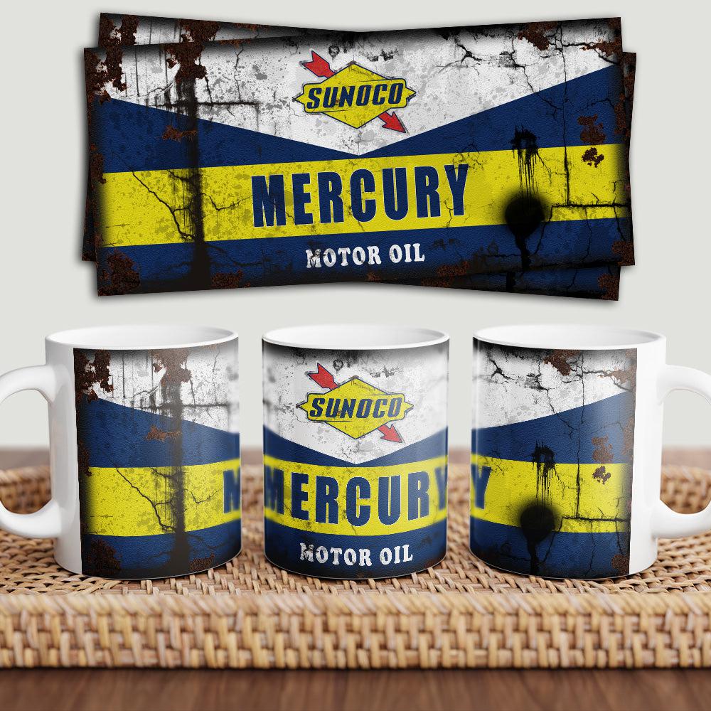 Sunoco Motorolie Keramisk Krus-Krus-Motoroil-Garage Culture Shop- garage - man cave - merchandise