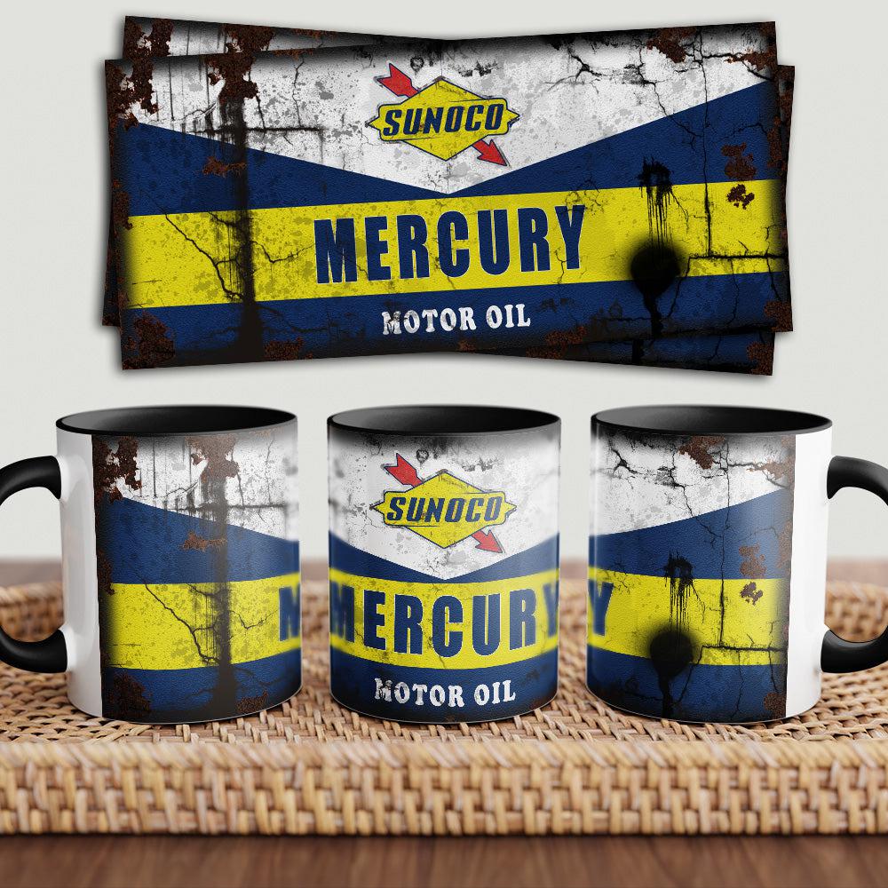 Sunoco "To Toner" Vintage Keramisk Krus-Krus-Motoroil-Garage Culture Shop- garage - man cave - merchandise