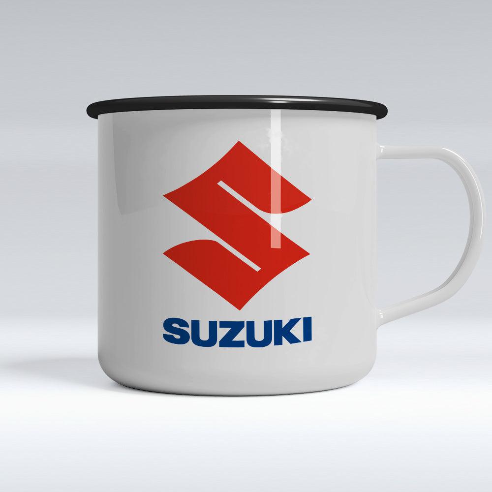 Suzuki Emaljekrus-Krus-Suzuki-Garage Culture Shop- garage - man cave - merchandise