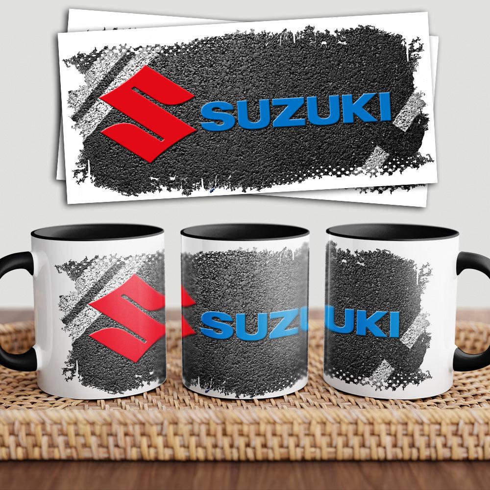 Suzuki "To Toner" Vintage Keramisk Krus-Krus-Suzuki-Garage Culture Shop- garage - man cave - merchandise