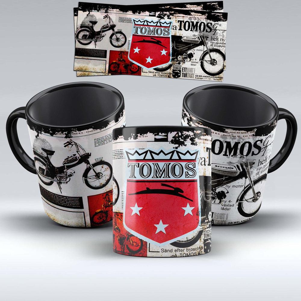 Tomos "To Toner" Vintage Keramisk Krus-Krus-Tomos-Garage Culture Shop- garage - man cave - merchandise