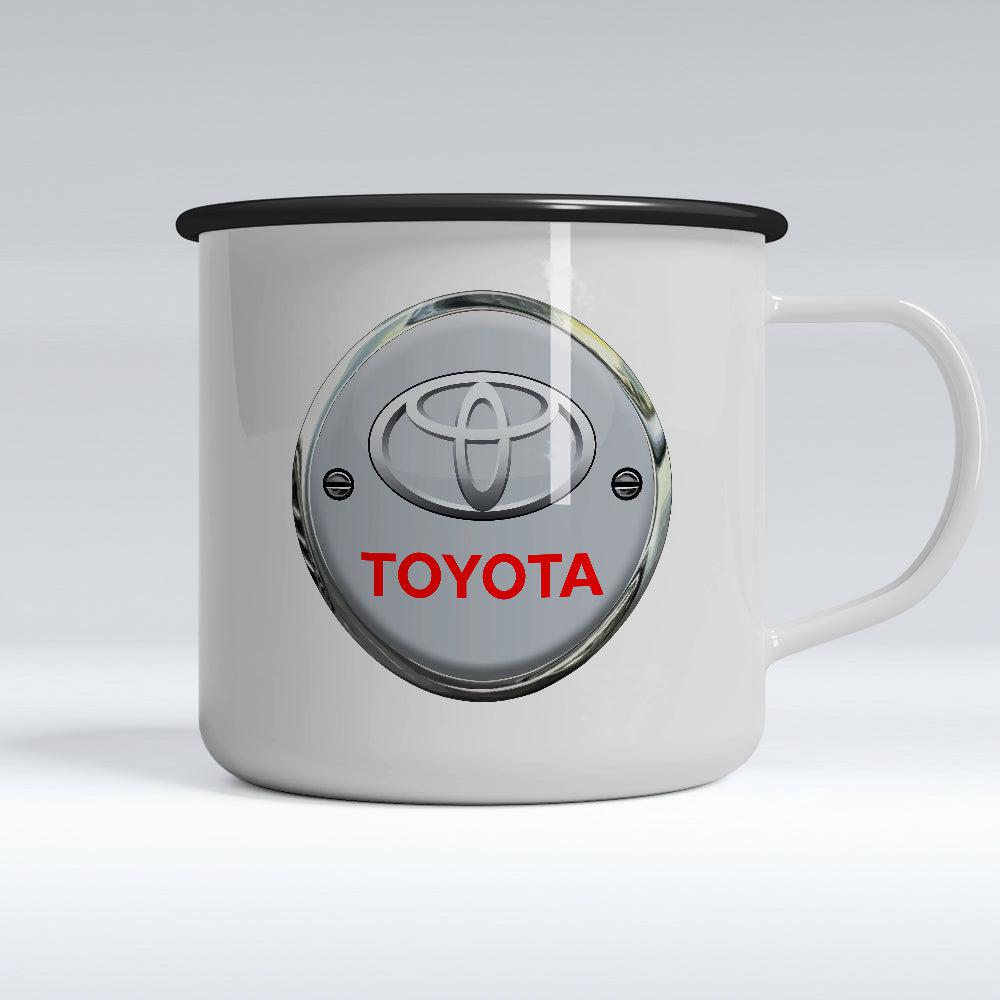 Toyota Emaljekrus-Krus-Toyota-Garage Culture Shop- garage - man cave - merchandise