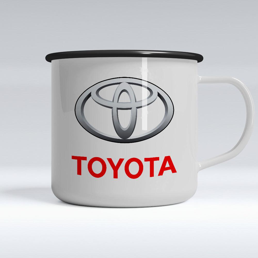Toyota Emaljekrus-Krus-Toyota-Garage Culture Shop- garage - man cave - merchandise