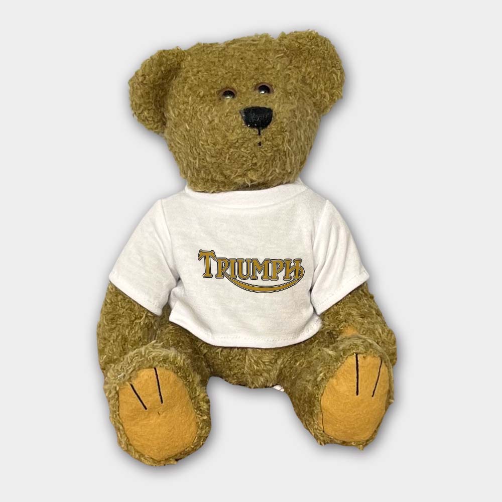 Triumph Plysdyr Bamse, Teddy Bear-Bamse-Triumph-Garage Culture Shop- garage - man cave - merchandise