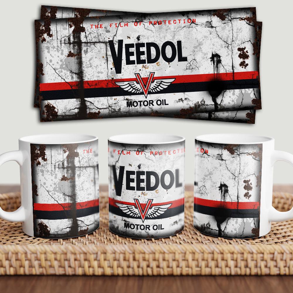 Veedol Motorolie Keramisk Krus-Krus-Motoroil-Garage Culture Shop- garage - man cave - merchandise