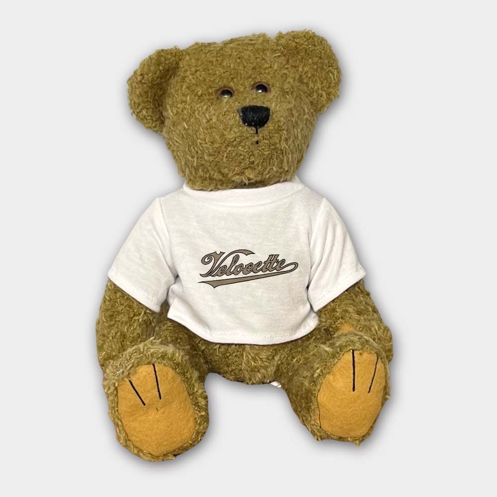 Velocette Plysdyr Bamse, Teddy Bear-Bamse-Velocette-Garage Culture Shop- garage - man cave - merchandise