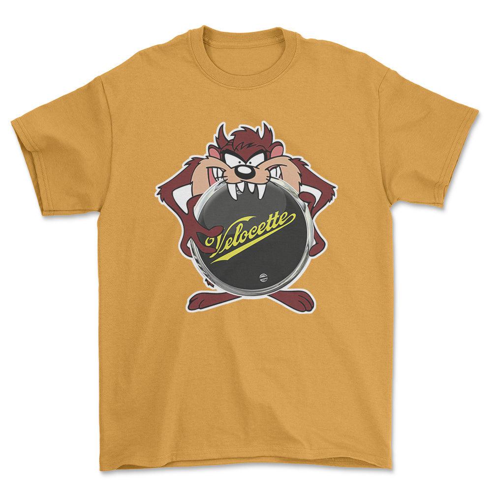 Velocette TAZ Unisex T-Shirt , Bomuld-Beklædning-Velocette-Garage Culture Shop- garage - man cave - merchandise