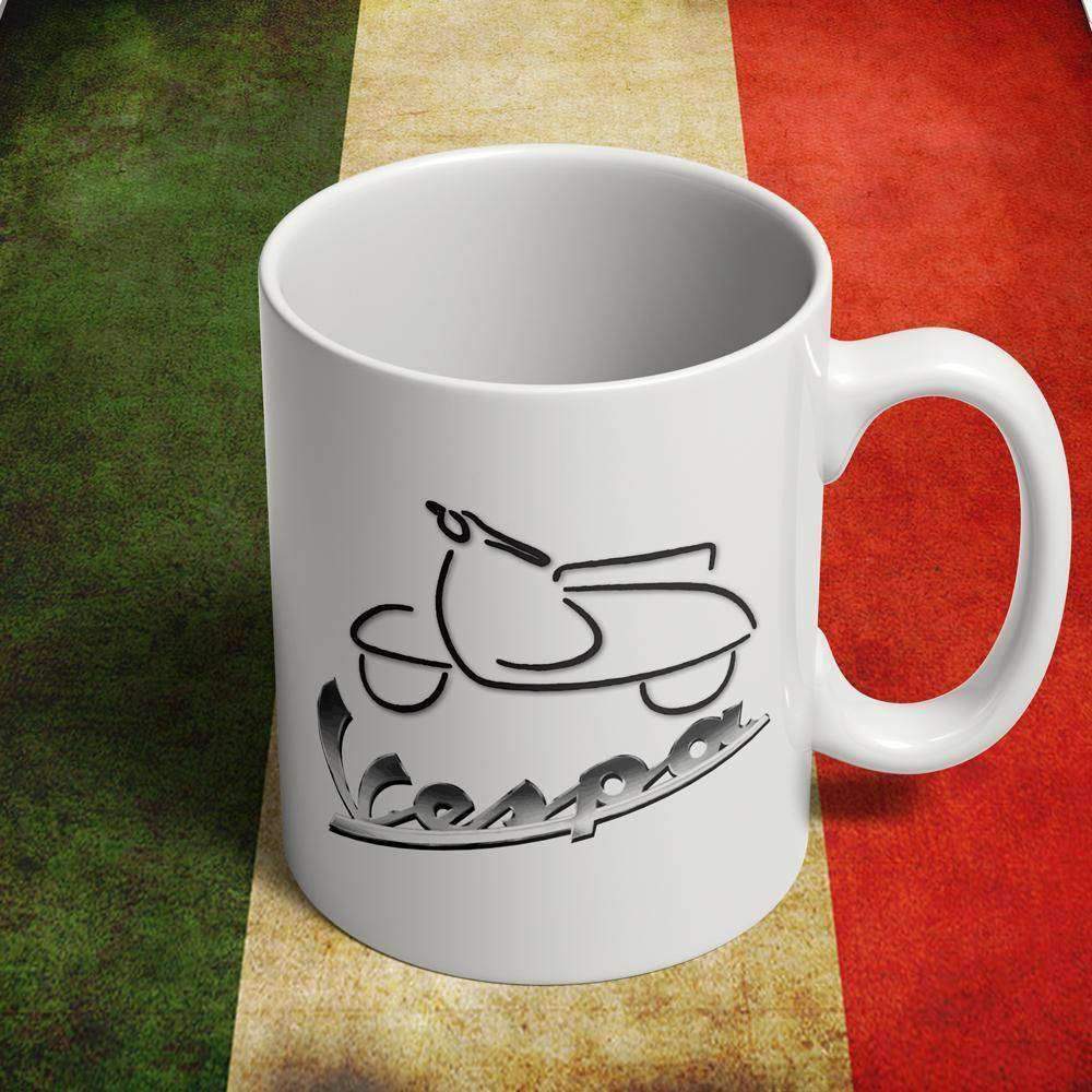 Vespa Keramisk Krus Nr 10-Krus-Vespa-Garage Culture Shop- garage - man cave - merchandise