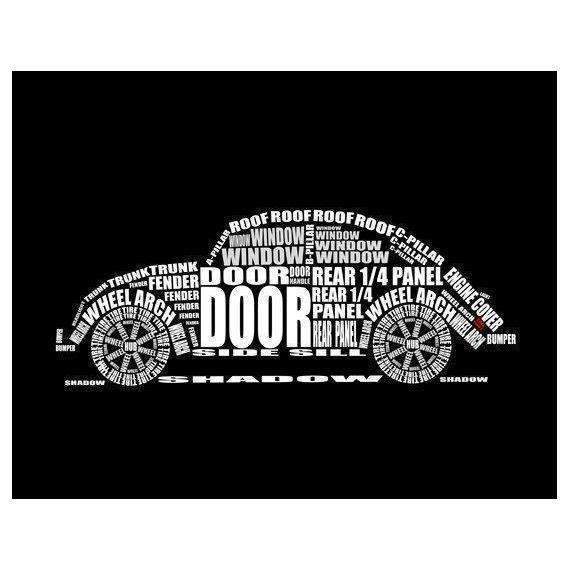 Volkswagen VW Beetle Skilte, Musemåtte, Dørmåtte-Skilte-VW-Garage Culture Shop- garage - man cave - merchandise