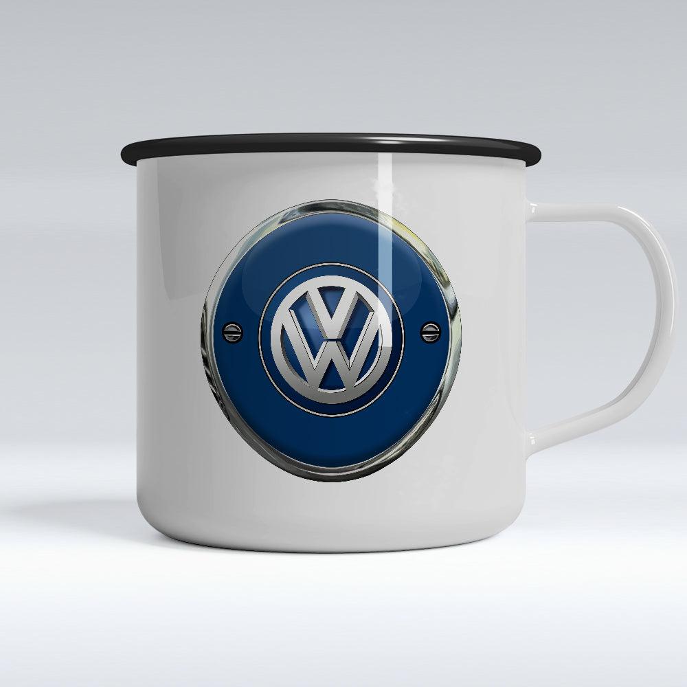 Volkswagen VW Emaljekrus-Krus-VW-Garage Culture Shop- garage - man cave - merchandise