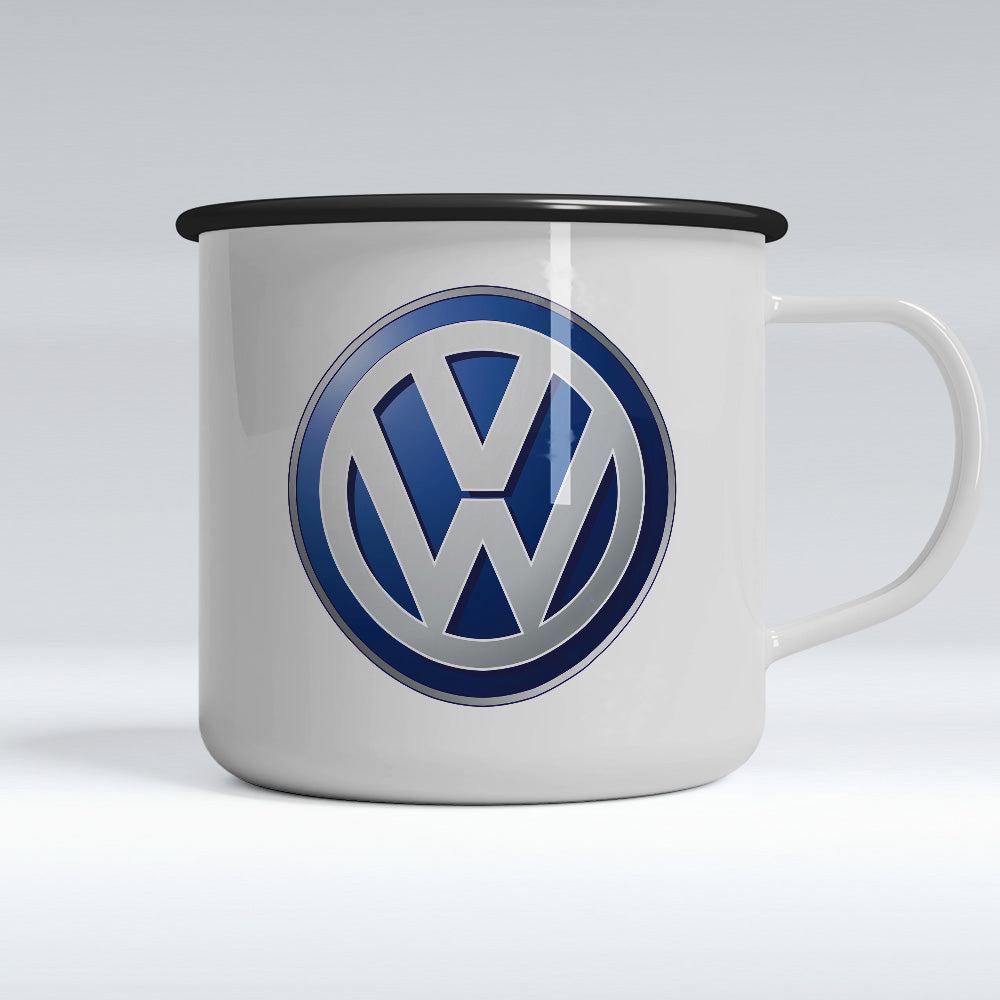 Volkswagen VW Emaljekrus-Krus-VW-Garage Culture Shop- garage - man cave - merchandise