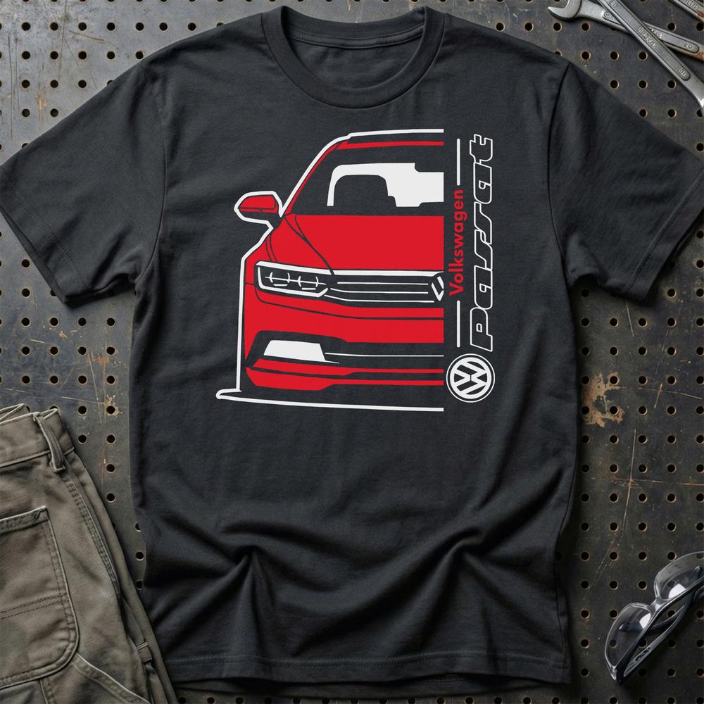 Volkswagen VW Passat B8 - Unisex T-Shirt-Beklædning-VW-Garage Culture Shop- garage - man cave - merchandise