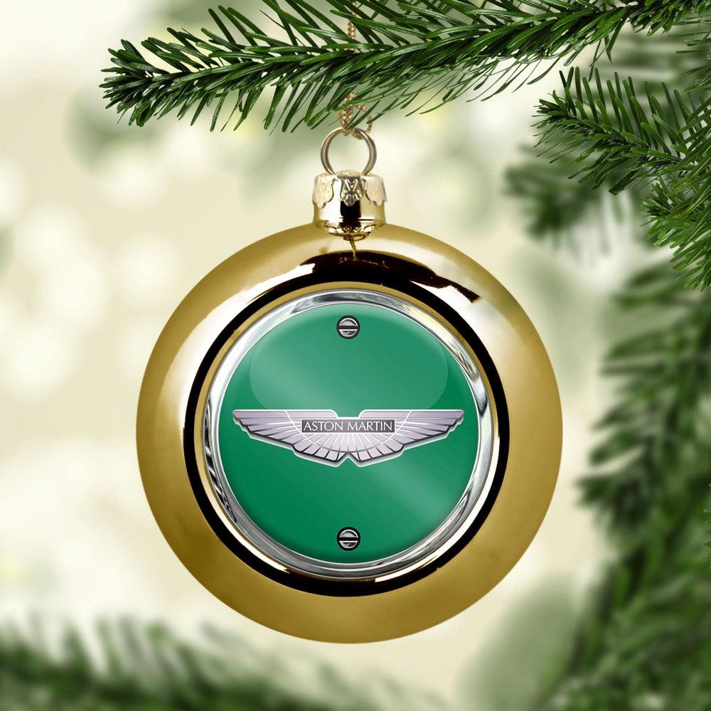 Aston Martin Julekugle-Julekugle-Aston Martin-Guld-Garage Culture Shop- garage - man cave - merchandise