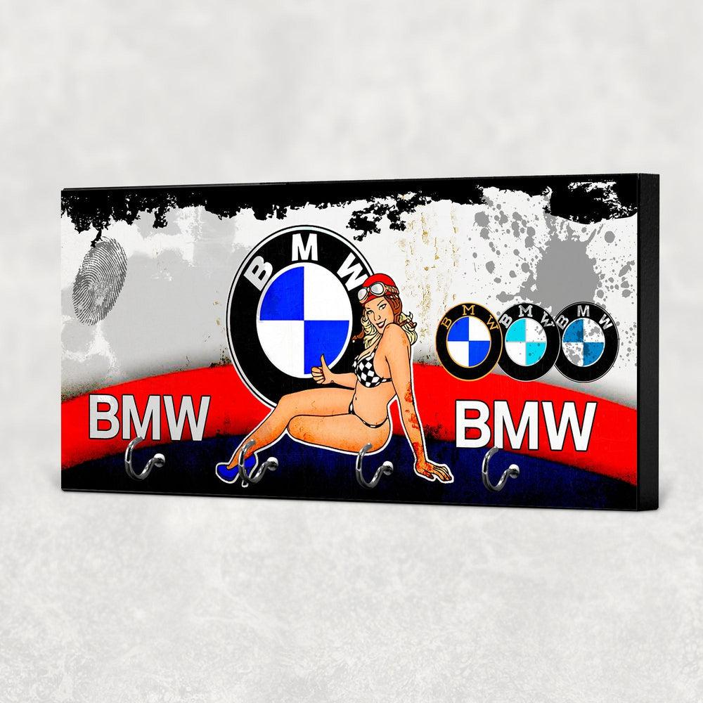 BMW Pin-Up Vintage Nøgleholdere-Nøgleholdere-BMW-Garage Culture Shop- garage - man cave - merchandise