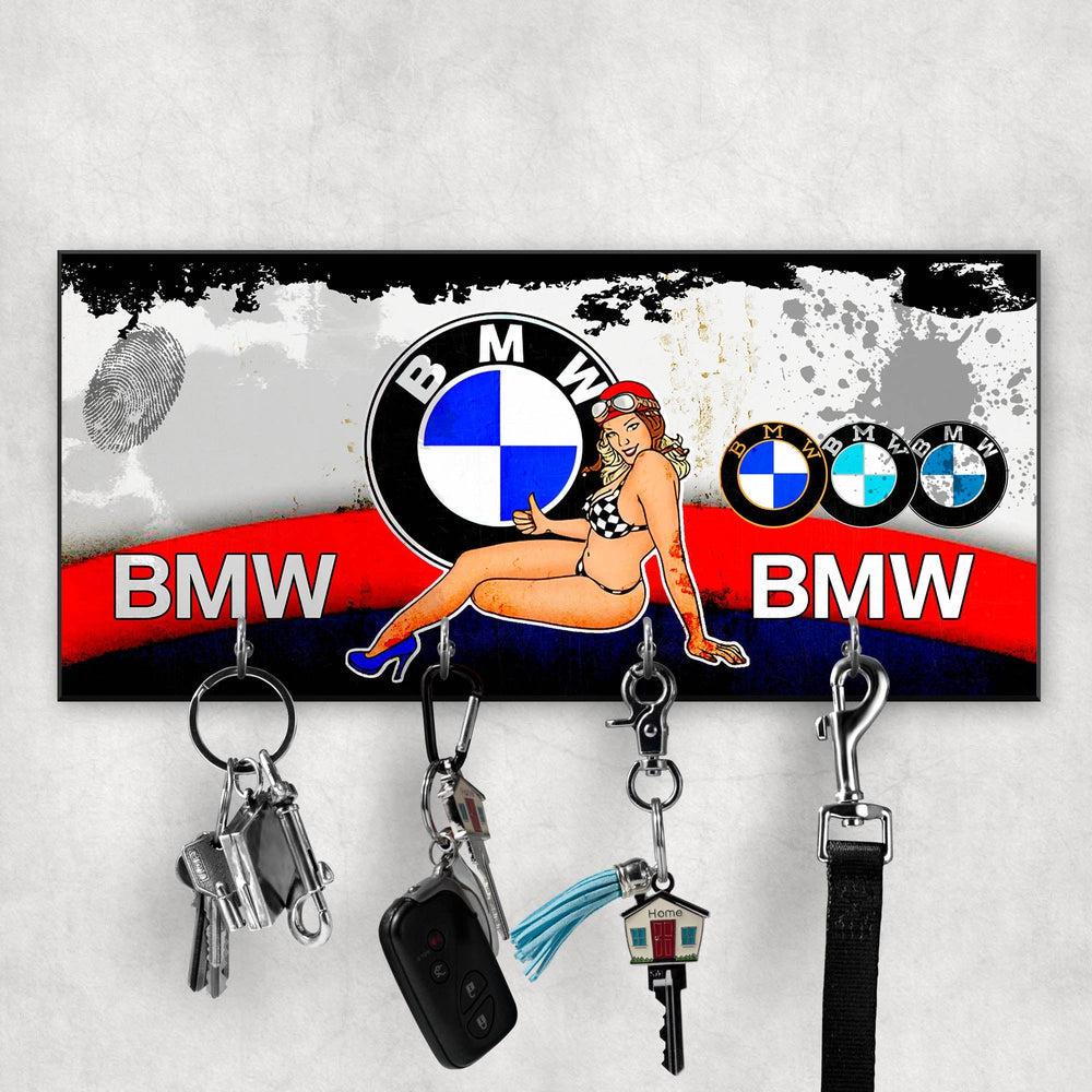 BMW Pin-Up Vintage Nøgleholdere-Nøgleholdere-BMW-Garage Culture Shop- garage - man cave - merchandise