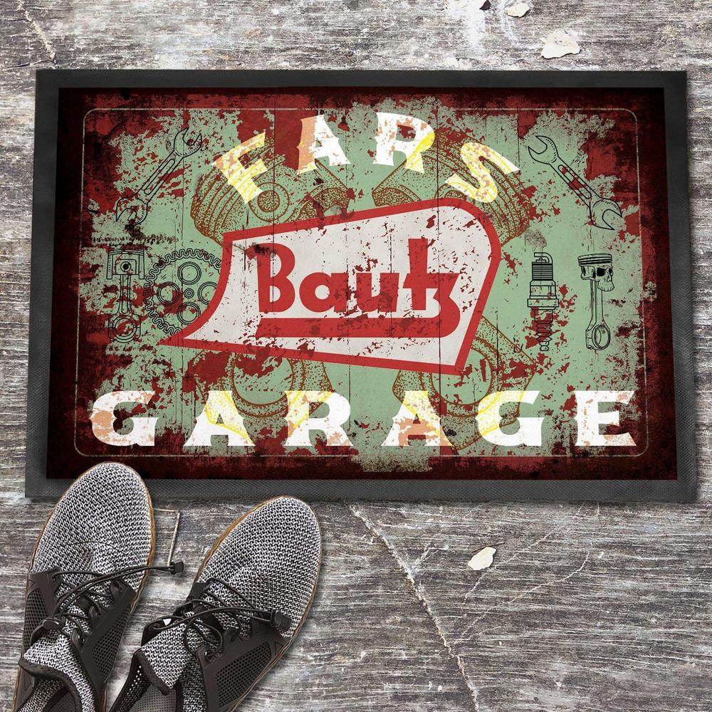 Bautz Fars Garage Vintage Dørmåtte-Dørmåtte-Bautz-Garage Culture Shop- garage - man cave - merchandise