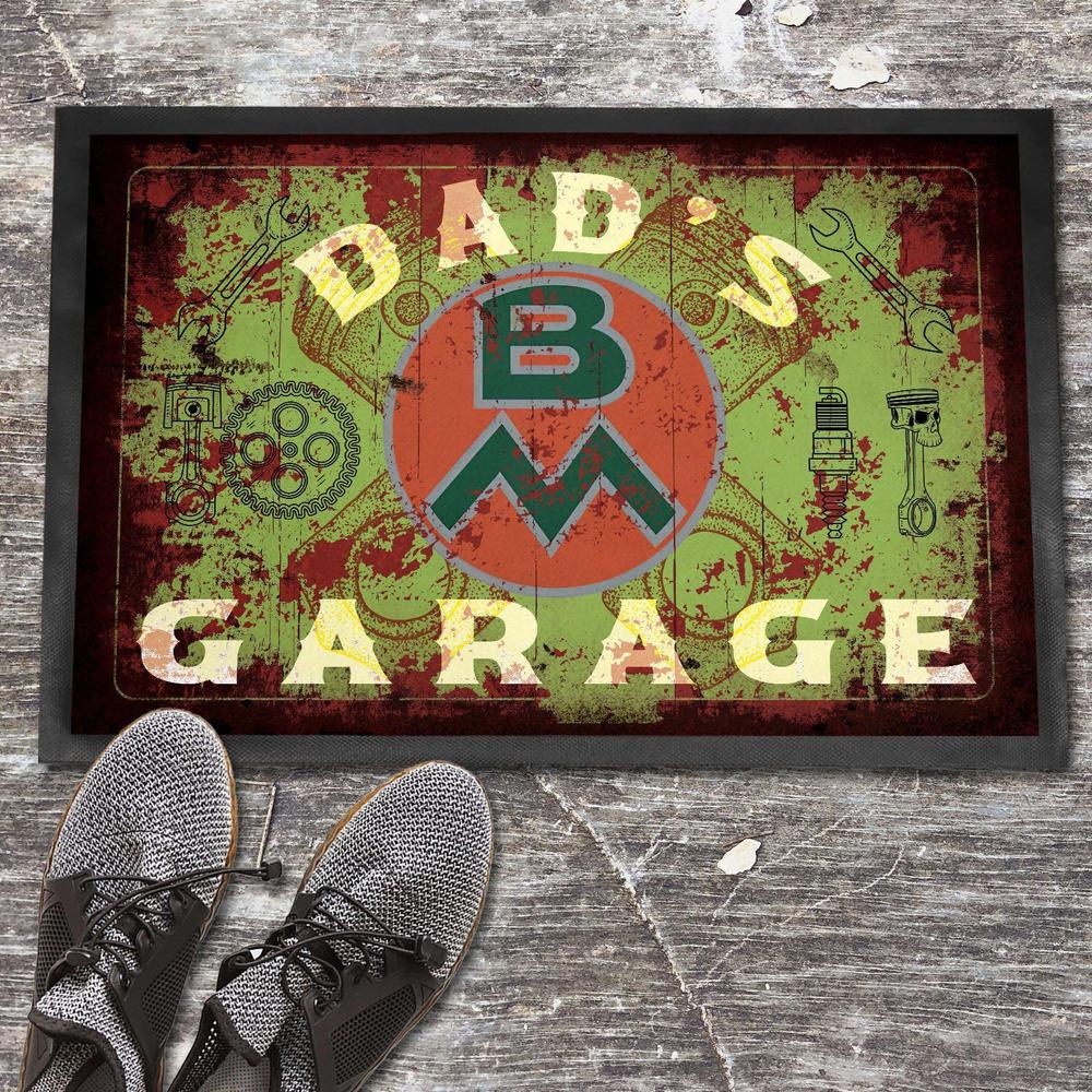 Bolinder Munktell Dads Garage Vintage Dørmåtte-Dørmåtte-Bolinder Munktell-Garage Culture Shop- garage - man cave - merchandise