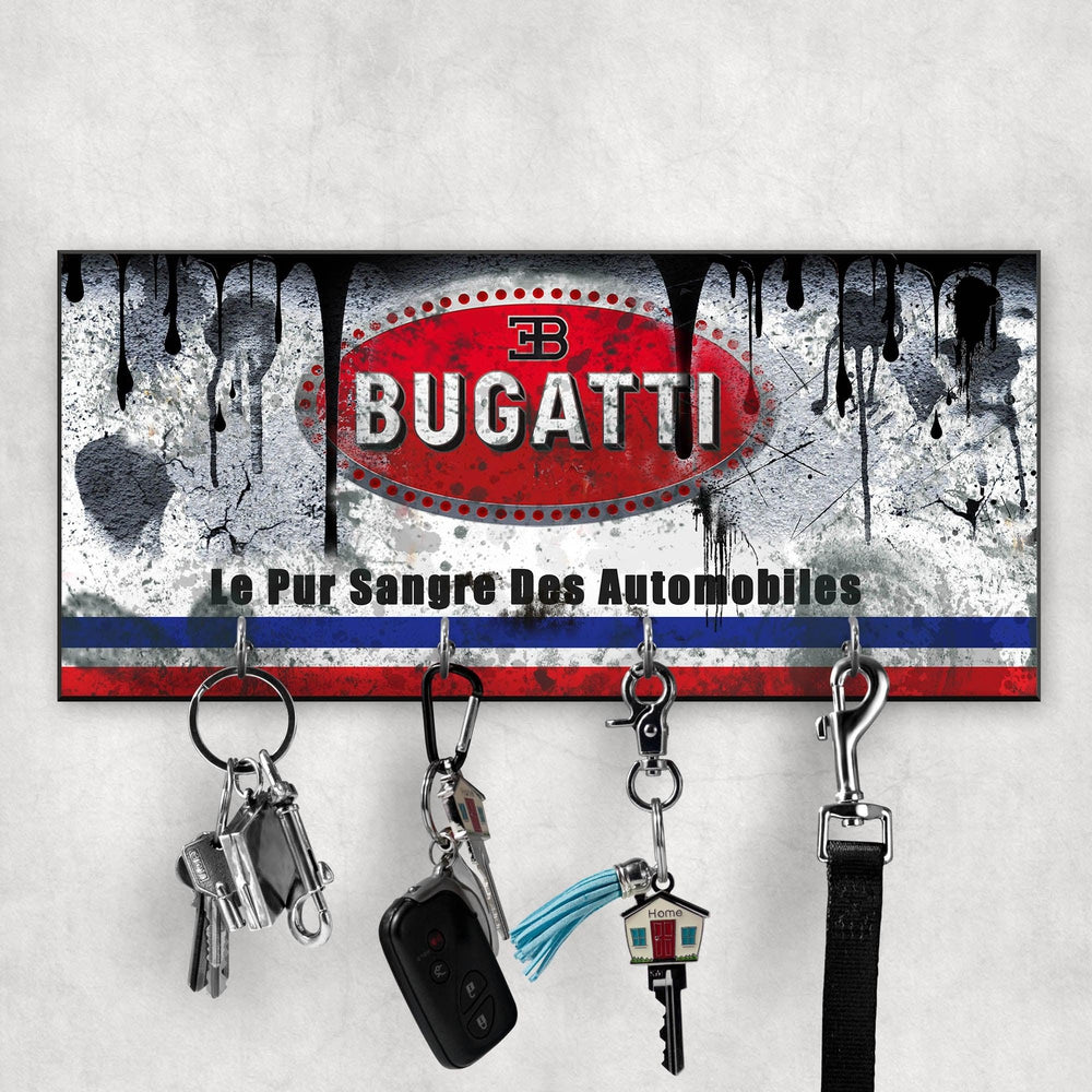 Bugatti Vintage Nøgleholdere-Nøgleholdere-Bugatti-Garage Culture Shop- garage - man cave - merchandise