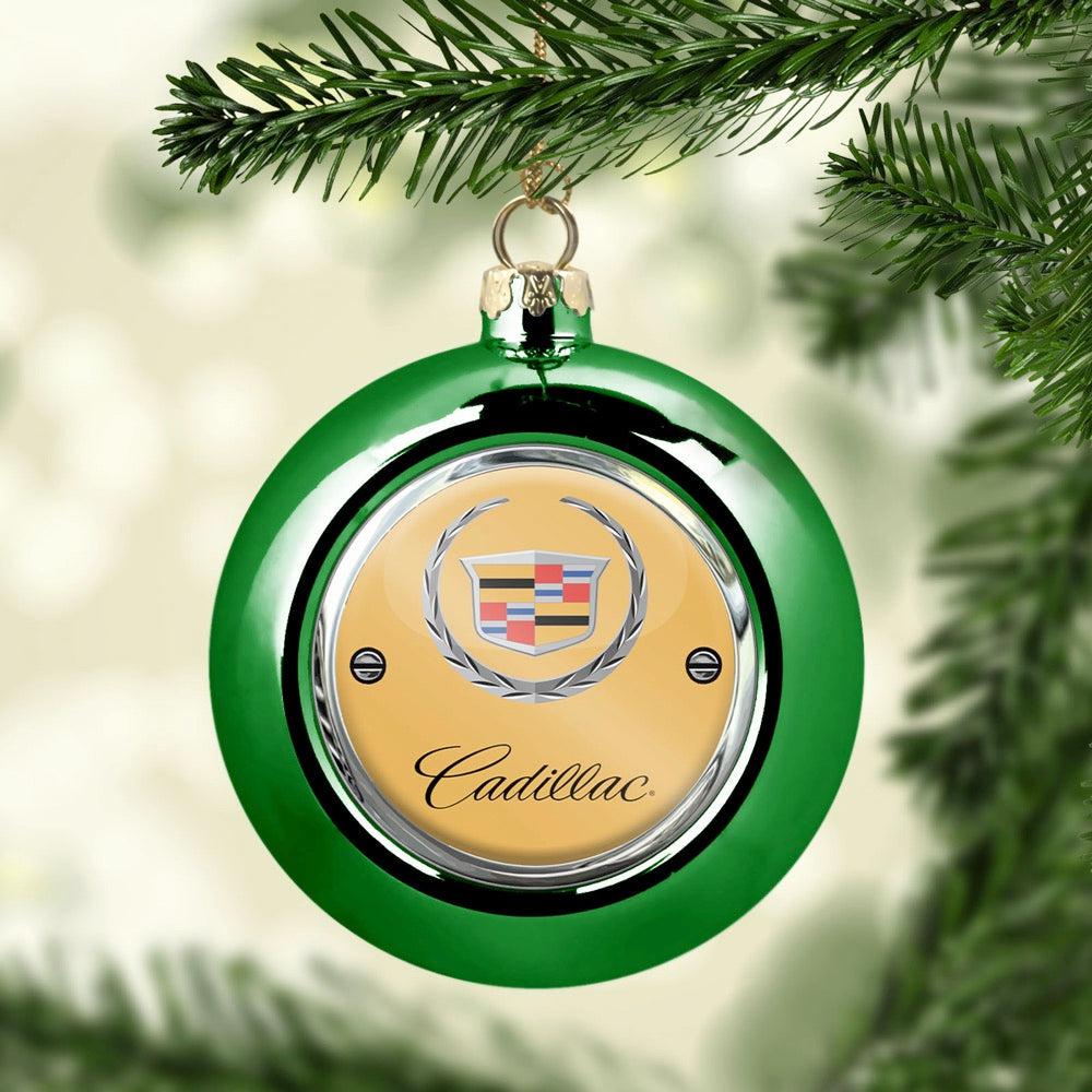 Cadillac Julekugle-Julekugle-Cadillac-Grøn-Garage Culture Shop- garage - man cave - merchandise