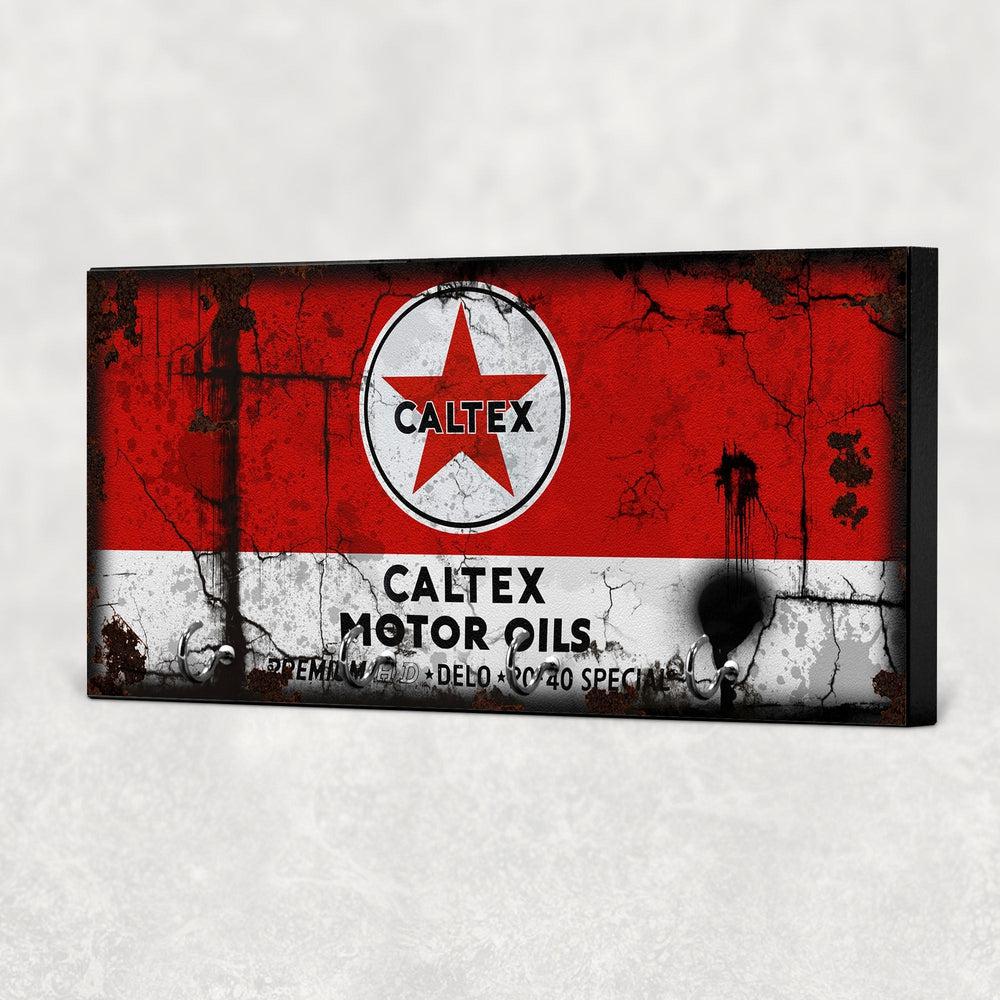 Caltex Motor Oil Vintage Nøgleholdere-Nøgleholdere-Motoroil-Garage Culture Shop- garage - man cave - merchandise