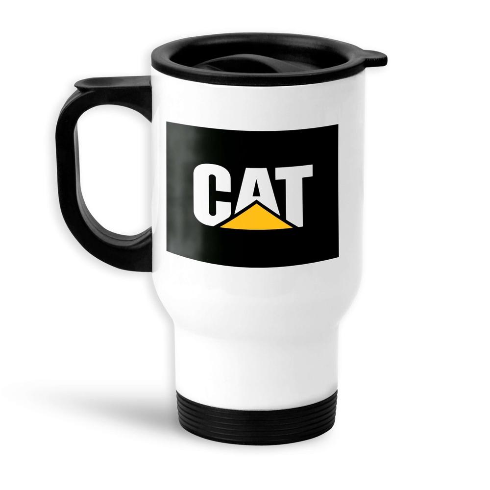 Caterpillar Termokrus Hvidt-Krus-Caterpillar-Garage Culture Shop- garage - man cave - merchandise