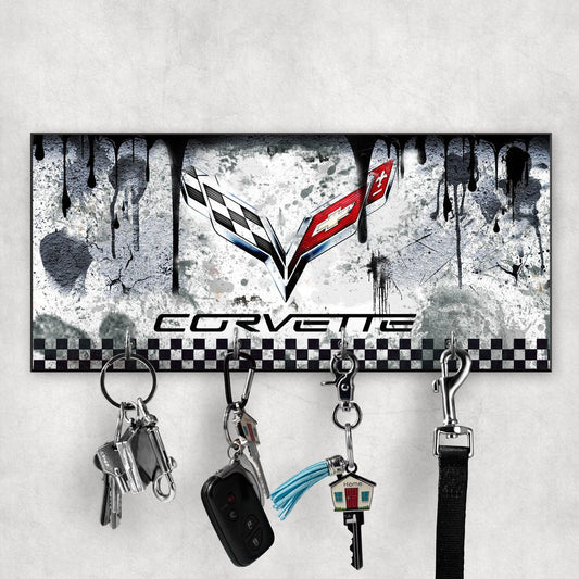 Chevrolet Corvette Vintage Nøgleholdere-Nøgleholdere-Chevrolet-Garage Culture Shop- garage - man cave - merchandise