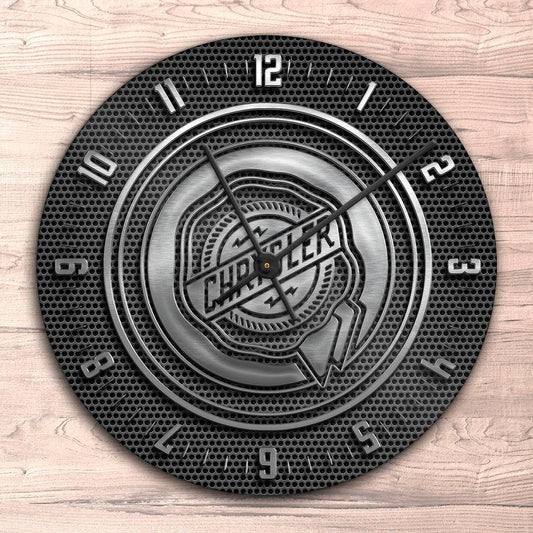 Chrysler Vægur Rundt-Clock-Chrysler-Garage Culture Shop- garage - man cave - merchandise