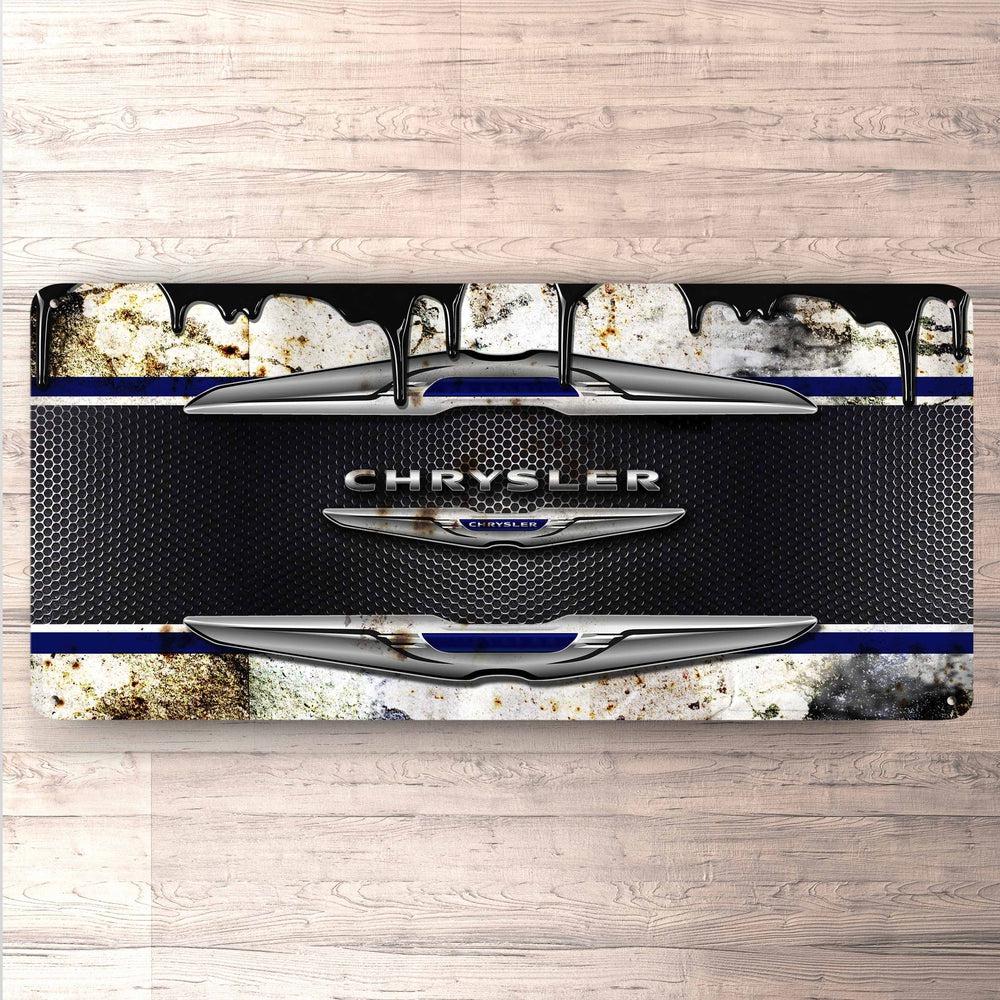 Chrysler Vintage 30x60cm Skilt-Skilte-Chrysler-Garage Culture Shop- garage - man cave - merchandise