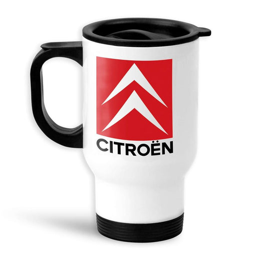 Citroen Termokrus Hvidt-Krus-Citroen-Garage Culture Shop- garage - man cave - merchandise