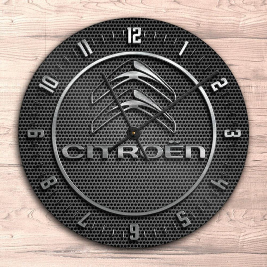 Citroën Vægur Rundt-Clock-Citroen-Garage Culture Shop- garage - man cave - merchandise