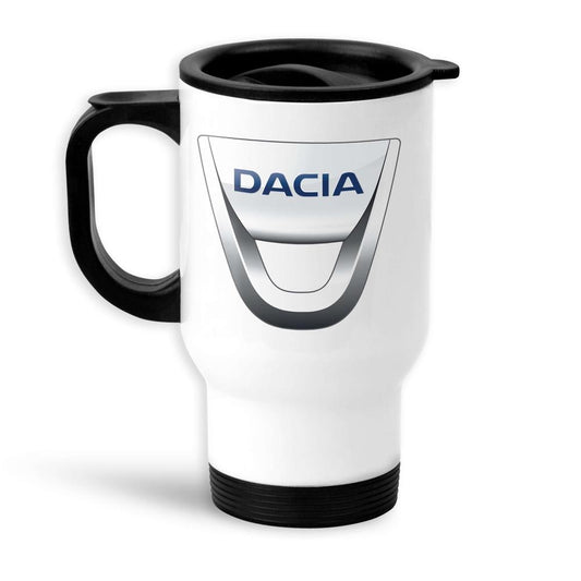 Dacia Termokrus Hvidt-Krus-Dacia-Garage Culture Shop- garage - man cave - merchandise