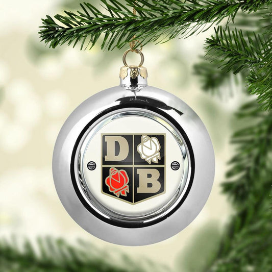 David Brown Julekugle-Julekugle-David Brown-Sølv-Garage Culture Shop- garage - man cave - merchandise