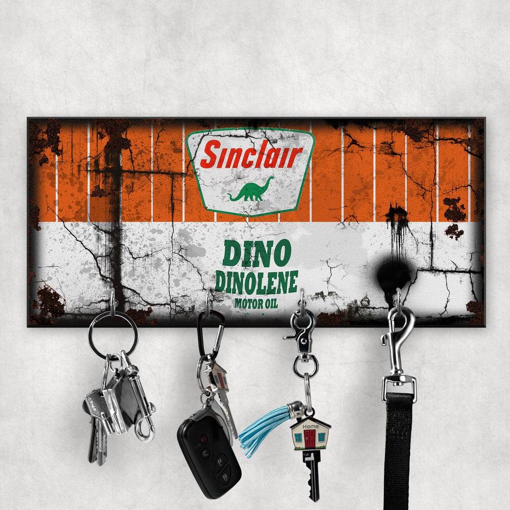 Dinolene Motor Oil Vintage Nøgleholdere-Nøgleholdere-Motoroil-Garage Culture Shop- garage - man cave - merchandise