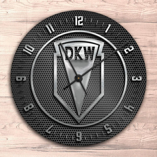 Dkw Vægur Rundt-Clock-DKW-Garage Culture Shop- garage - man cave - merchandise