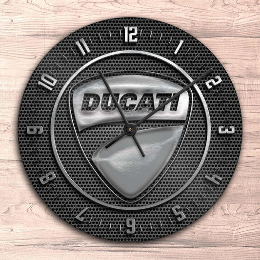 Ducati Vægur Rundt-Clock-Ducati-Garage Culture Shop- garage - man cave - merchandise