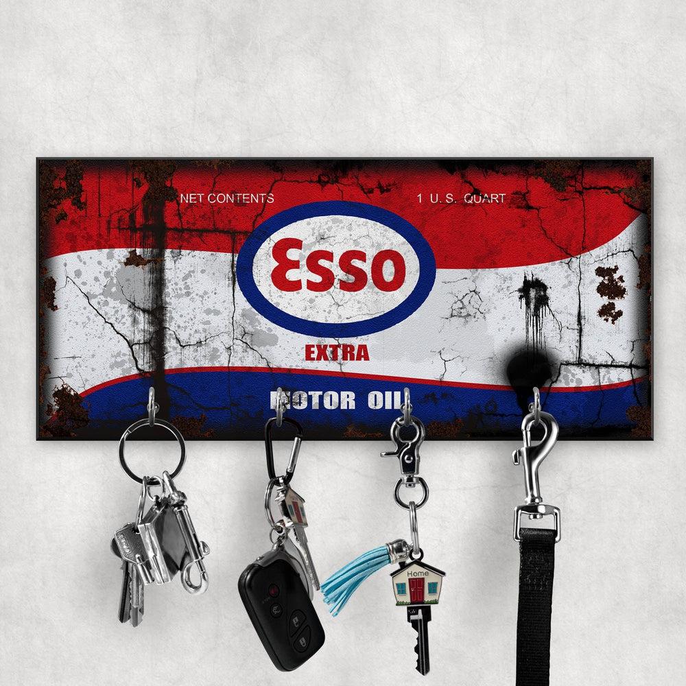 Esso Motor Oil Vintage Nøgleholdere-Nøgleholdere-Motoroil-Garage Culture Shop- garage - man cave - merchandise
