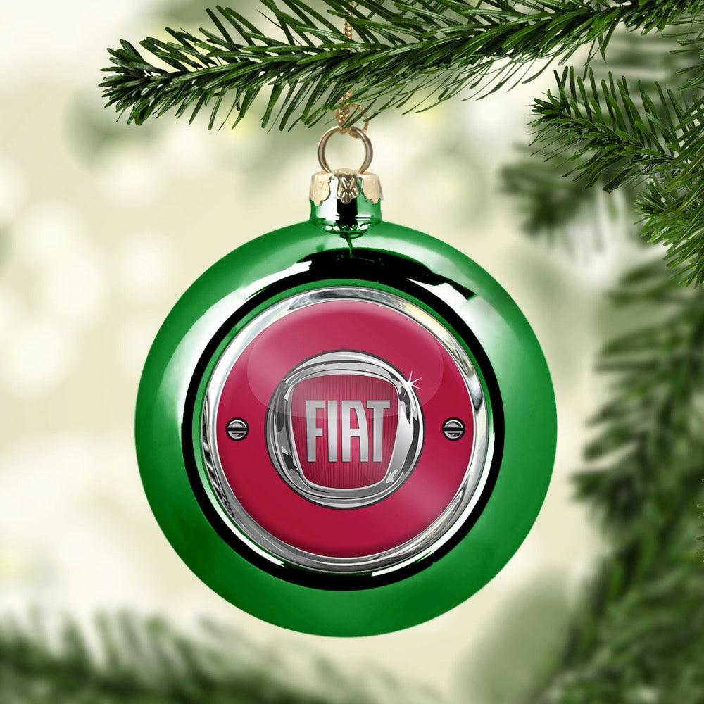Fiat Julekugle-Julekugle-Fiat-Grøn-Garage Culture Shop- garage - man cave - merchandise