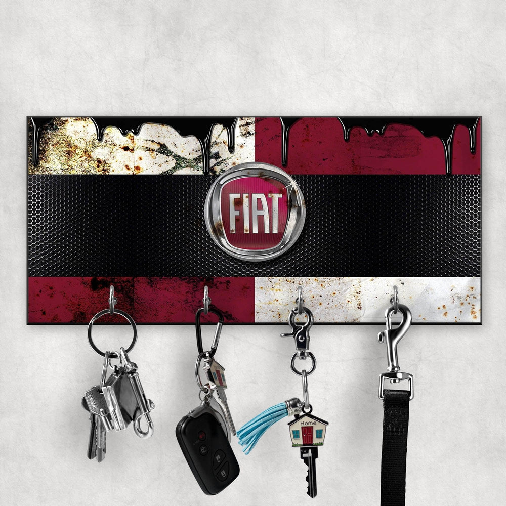Fiat Vintage Nøgleholdere-Nøgleholdere-Fiat-Garage Culture Shop- garage - man cave - merchandise