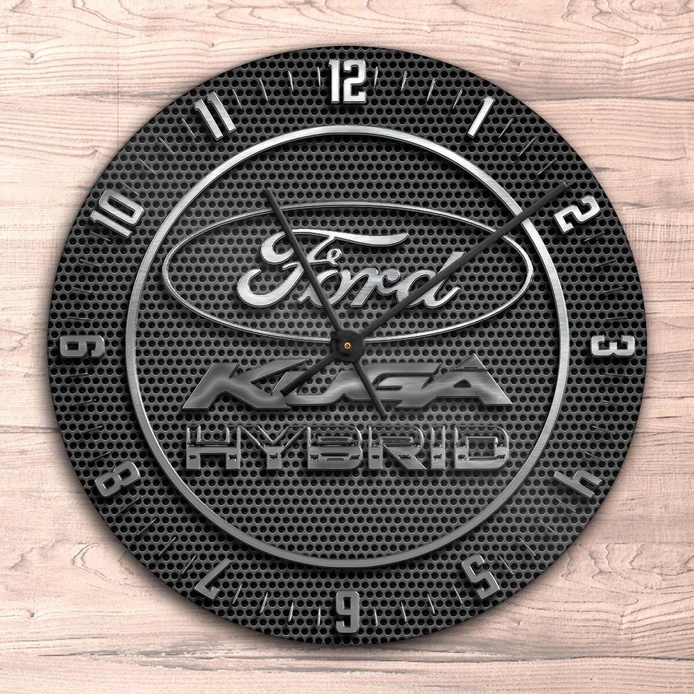 Ford Kuga Hybrid Vægur Rundt-Clock-Ford-Garage Culture Shop- garage - man cave - merchandise